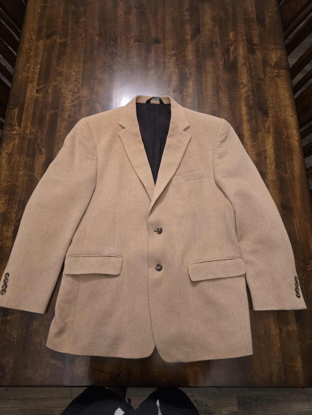 Joseph A Bank Camel Hair Sport Coat 44R